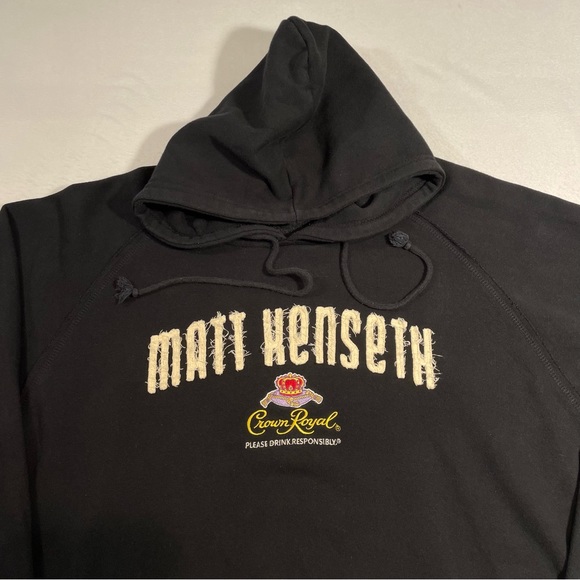 Chase Authentics Matt Kenseth Crown Royal Pullover Hoodie Size Large - Picture 1 of 15